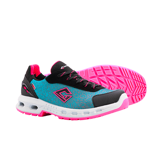 Scarpe da trekking impermeabili Hexa Terra H-Dry azzurro fucsia leggere e traspiranti