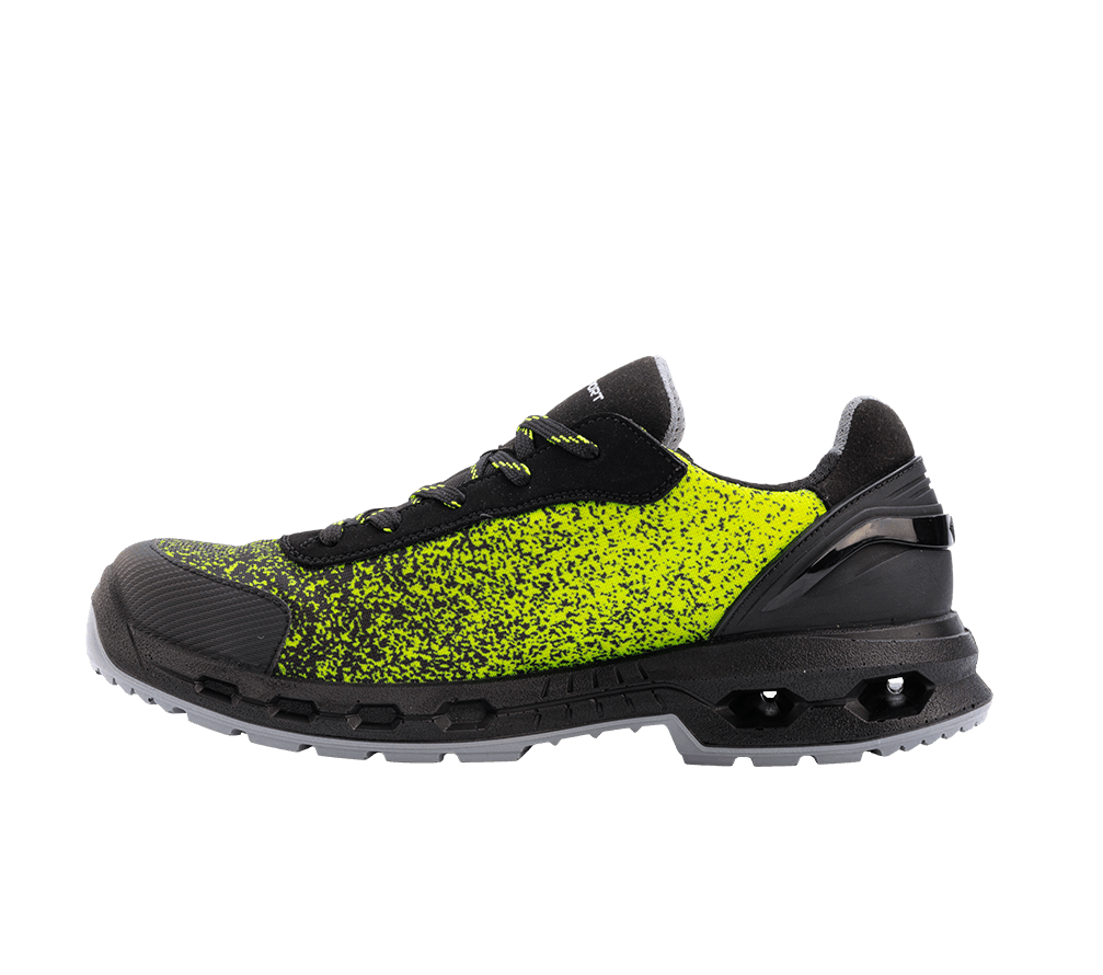 Scarpe trekking Hexa Terra H-Dry nero lime con ammortizzazione Hexa-Light