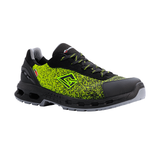 Scarpe da trekking impermeabili Hexa Terra H-Dry nero lime leggere e traspiranti