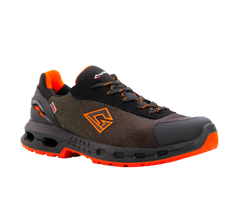 Scarpe da trekking impermeabili Hexa Terra H-Dry oliva arancio leggere e traspiranti