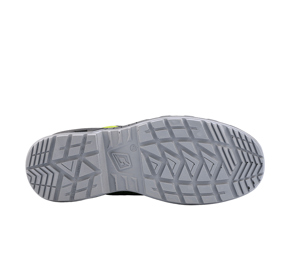 Scarpe trekking Hexa Terra H-Dry nero lime con suola ad alto grip