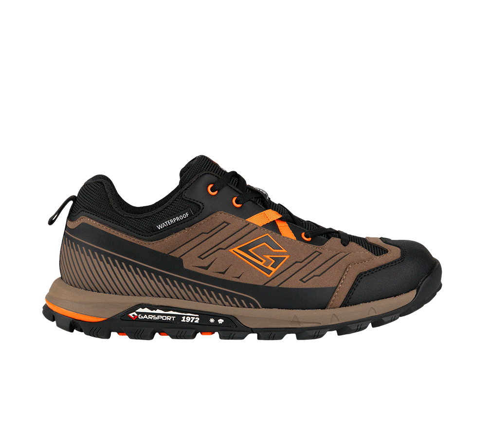 Sentiero 1972 Low WP marron/orange, chaussures randonnée homme imperméables outdoor