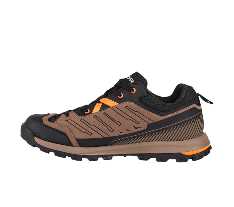 Sentiero 1972 Low WP marron/orange, maintien stable et confort en marche