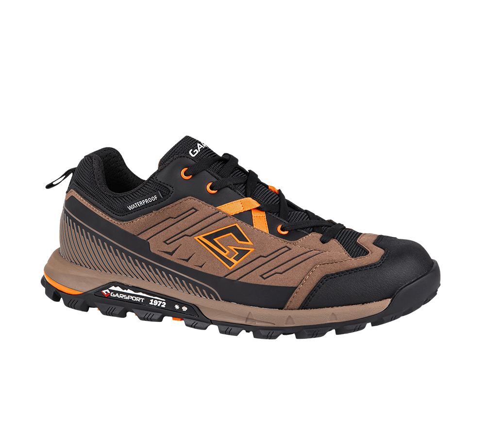Chaussures de randonnée homme Sentiero 1972 Low WP marron/orange, imperméables et légères