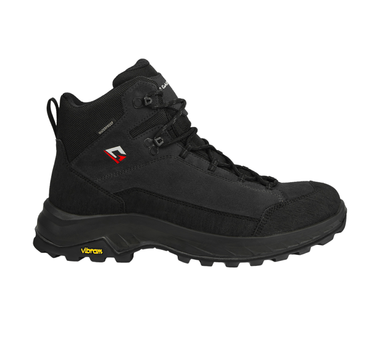 Scarponi trekking Giau Mid Nero comfort e stabilità su sentieri