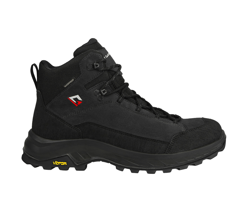 Scarponi trekking Giau Mid Nero comfort e stabilità su sentieri