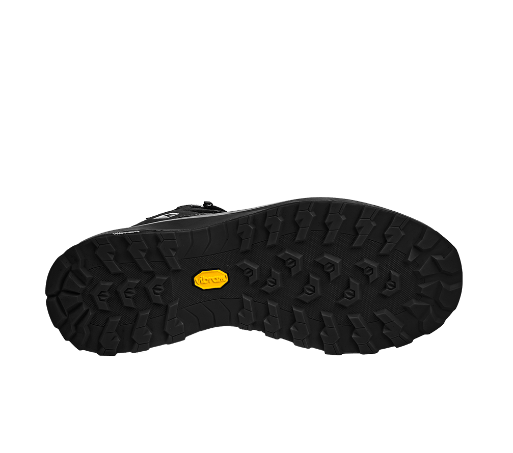 Suola Vibram Barwa scarponcini Giau Mid Nero grip e trazione