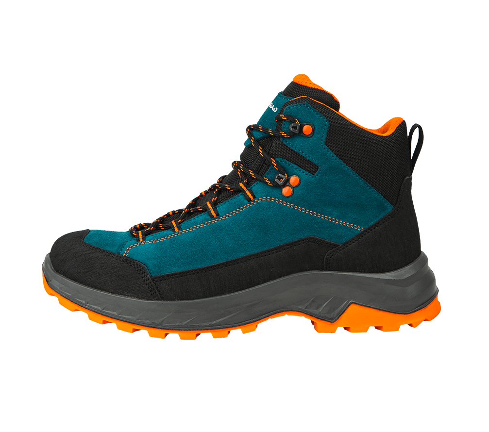 Scarponcini outdoor Giau Mid Ottanio in camoscio e nylon impermeabili