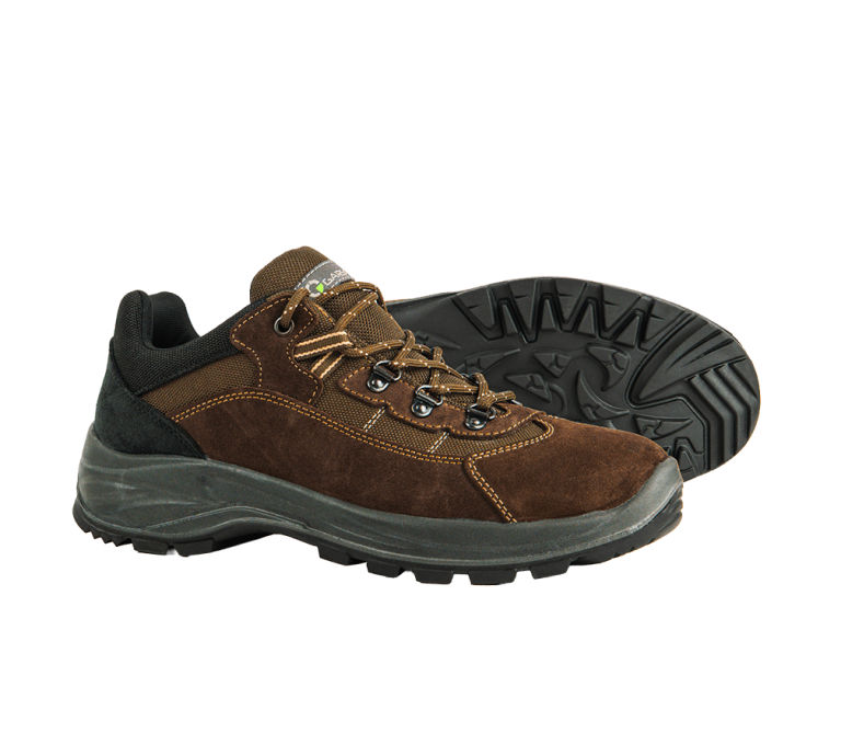 Scarpe basse da trekking impermeabili in pelle Kamikaze Low muschio per sentieri, outdoor e montagna